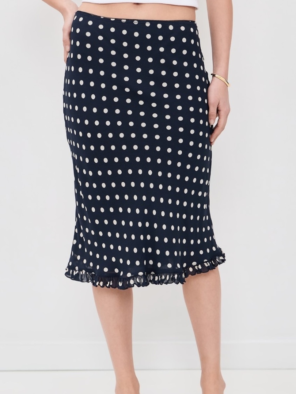 Reformation Layla Knee Length Skirt Layla Knee Length Skirt